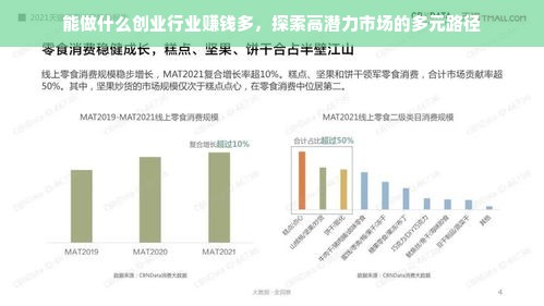 能做什么创业行业赚钱多，探索高潜力市场的多元路径