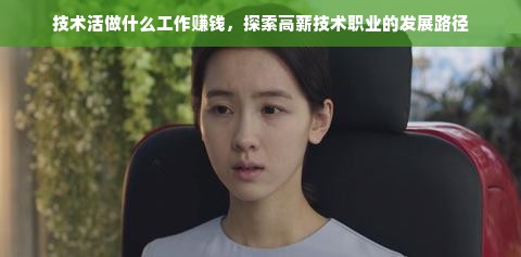 技术活做什么工作赚钱，探索高薪技术职业的发展路径