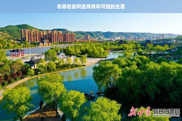在崇信如何选择有利可图的生意
