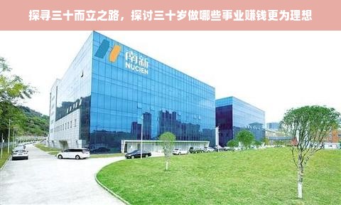 探寻三十而立之路，探讨三十岁做哪些事业赚钱更为理想