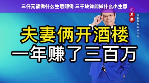 三仟元能做什么生意赚钱 三千块钱能做什么小生意