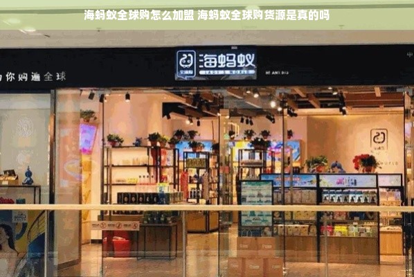 海蚂蚁全球购怎么加盟 海蚂蚁全球购货源是真的吗