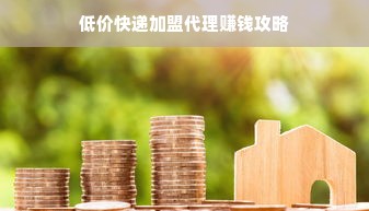 低价快递加盟代理赚钱攻略
