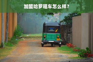 加盟哈罗租车怎么样？