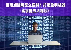 招商加盟网怎么盈利？打造盈利机器需掌握五大秘诀！