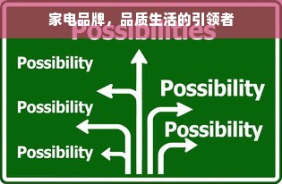家电品牌，品质生活的引领者