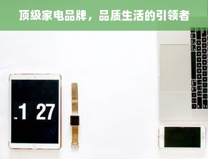 顶级家电品牌，品质生活的引领者
