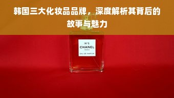 韩国三大化妆品品牌，深度解析其背后的故事与魅力
