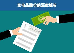 家电品牌价值深度解析