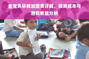 金宝贝早教加盟费详解，投资成本与潜在收益分析