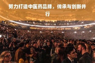 努力打造中医药品牌，传承与创新并行