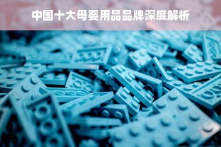 中国十大母婴用品品牌深度解析