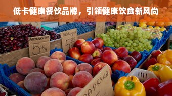 低卡健康餐饮品牌，引领健康饮食新风尚