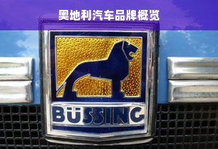 奥地利汽车品牌概览