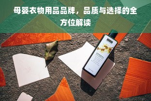 母婴衣物用品品牌，品质与选择的全方位解读