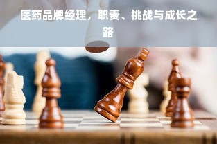 医药品牌经理，职责、挑战与成长之路