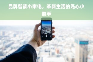 品牌智能小家电，革新生活的贴心小助手