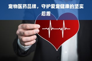 宠物医药品牌，守护爱宠健康的坚实后盾