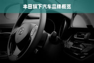 丰田旗下汽车品牌概览