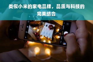 类似小米的家电品牌，品质与科技的完美结合