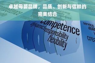 卓越母婴品牌，品质、创新与信赖的完美结合