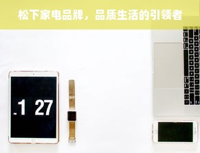 松下家电品牌，品质生活的引领者
