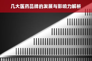 几大医药品牌的发展与影响力解析