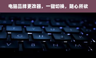 电脑品牌更改器，一键切换，随心所欲