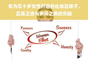 专为五十岁女性打造的化妆品牌子，品质之选与岁月之美的交融