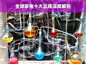 全球家电十大品牌深度解析