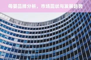 母婴品牌分析，市场现状与发展趋势