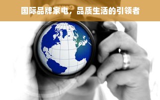 国际品牌家电，品质生活的引领者
