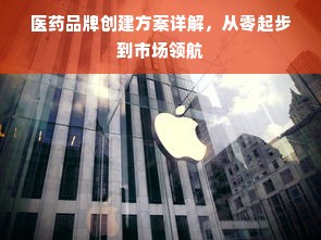 医药品牌创建方案详解，从零起步到市场领航