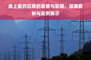 线上医药品牌的发展与影响，深度解析与实例展示