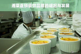 湘菜连锁餐饮品牌的崛起与发展