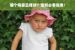 哪个母婴品牌好？宝妈必看指南！