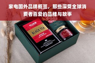 家电国外品牌概览，那些深受全球消费者喜爱的品牌与故事