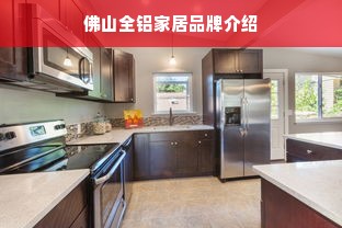 佛山全铝家居品牌介绍