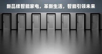 新品牌智能家电，革新生活，智能引领未来