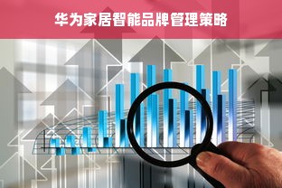 华为家居智能品牌管理策略