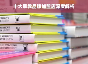 十大早教品牌加盟店深度解析