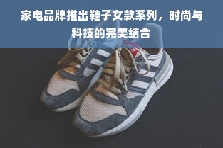 家电品牌推出鞋子女款系列，时尚与科技的完美结合