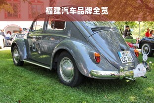福建汽车品牌全览