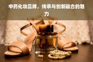 中药化妆品牌，传承与创新融合的魅力