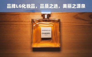 品牌LG化妆品，品质之选，美丽之源泉