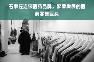 石家庄连锁医药品牌，繁荣发展的医药零售巨头