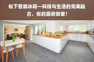 松下智能冰箱—科技与生活的完美融合，你的厨房新宠！