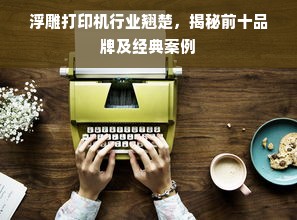 浮雕打印机行业翘楚，揭秘前十品牌及经典案例