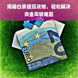 揭秘白条提现攻略，轻松解决资金周转难题