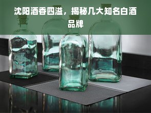 沈阳酒香四溢，揭秘几大知名白酒品牌